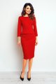 Bluzka M089 red-7 9297  | 378-Red-S