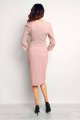 Spódnica M090 pink-2 9299  | 379-Pink-S