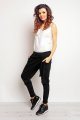 Spodnie M092 black-1 9301  | 380-Black-SM