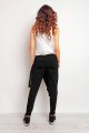 Spodnie M092 black-3 9301  | 380-Black-SM