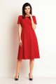 Sukienka M099 red-1 9310  | 387-Red-S