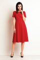 Sukienka M099 red-4 9310  | 387-Red-S