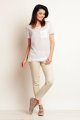 Bluzka M100 ecru-4 9312  | 388-Ecru-S