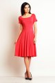 Sukienka M101 coral-4 9315  | 389-Coral-S