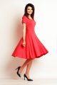 Sukienka M101 coral-5 9315  | 389-Coral-S