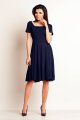 Sukienka M101 navy-2 9316  | 389-Navy-S