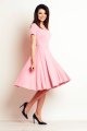 Sukienka M101 powder pink-2 9317  | 389-Powder pink-S