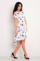 Sukienka M104 flowers violet-2 9322  | 391-Flowers Violet-S