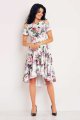 Sukienka M104 rose-1 9323  | 391-Rose-L