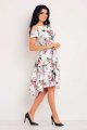 Sukienka M104 rose-2 9323  | 391-Rose-L