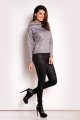 Bluzka M113 gray-3 9326  | 400-Gray-L