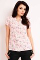 Koszula M127 pink birds-1 9337  | 417-Pink Birds-S