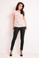 Koszula M127 pink birds-2 9337  | 417-Pink Birds-S