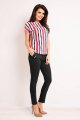 Bluzka M131 stripes-3 9343  | 420-Stripes-S
