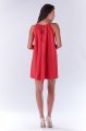 Sukienka M133 fuchsia-4 9348  | 422-Fuchsia-SM