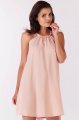 Sukienka M133 powder pink-1 9349  | 422-Powder pink-SM