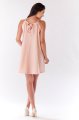 Sukienka M133 powder pink-4 9349  | 422-Powder pink-SM