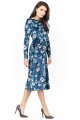 Sukienka M147 navy-2 9356  | 436-Navy-S