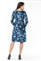Sukienka M148 navy-3 9358  | 437-Navy-SM