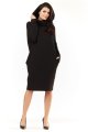 Sukienka M152 black-5 9361  | 441-Black-SM