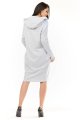 Sukienka M152 gray-3 9363  | 441-Gray-SM