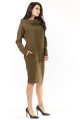 Sukienka M152 khaki-2 9364  | 441-Khaki-SM