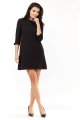 Sukienka M153 black-1 9366  | 442-Black-S