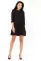 Sukienka M153 black-4 9366  | 442-Black-S