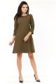 Sukienka M153 khaki-2 9367  | 442-Khaki-M