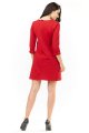 Sukienka M153 red-3 9368  | 442-Red-S