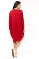 Sukienka M154 red-3 9372  | 444-Red-SM