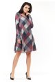 Sukienka M158 grid-1 9373  | 446-Grid-SM