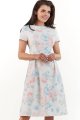 Sukienka M163 pastel flowers-2 9385  | 453-Pastel Flowers-S