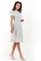 Sukienka M163 pastel flowers-3 9385  | 453-Pastel Flowers-S