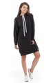 luźna, bluza, damska, kapturem, czarna, sportowa, sklep, online