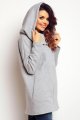 bluzy, damskie, kapturem, szare, sklep, online, stylowe, jesienne