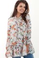 Bluzka M165 ecru-5 9391  | 458-Ecru-SM