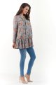 Bluzka M165 gray-3 9392  | 458-Gray-SM