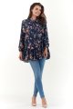 Bluzka M165 navy-6 9393  | 458-Navy-SM