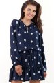 Sukienka M167 navy-2 9394  | 459-Navy-SM