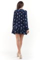 Sukienka M167 navy-3 9394  | 459-Navy-SM