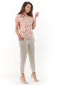 Bluzka M173 pink-3 9403  | 462-Pink-S