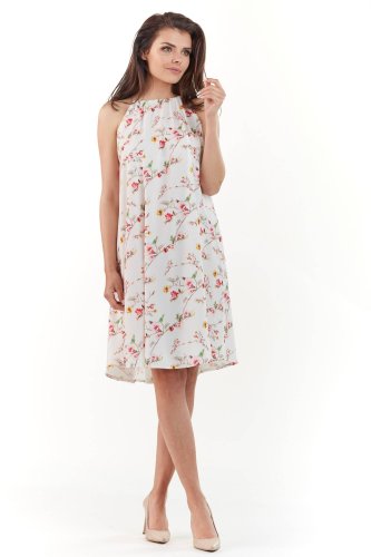 Zwiewna sukienka Ecru IN175 