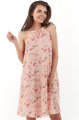 Sukienka M175 pink-2 9406  | 463-Pink-LXL