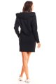 Sukienka M179 black-3 9417  | 469-Black-SM