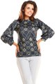 Bluzka M180 golden rhombuses-2 9419  | 470-Golden Rhombuses-L