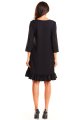 Sukienka M185 black-4 9425  | 475-Black-S