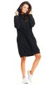 Sukienka M186 black-2 9430  | 481-Black-ONE-SIZE