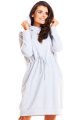 Sukienka M186 gray-1 9432  | 481-Gray-ONE-SIZE