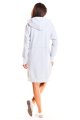 Sukienka M186 gray-4 9432  | 481-Gray-ONE-SIZE